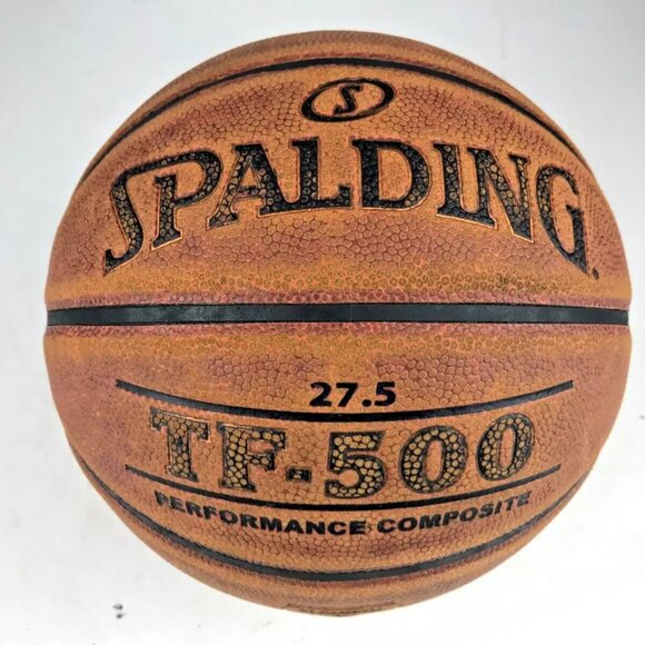 Spalding TF-500 Composite‎ Leather Indoor/Outdoor Basketball Brown/Black Sz 27.5 - Picture 2 of 6